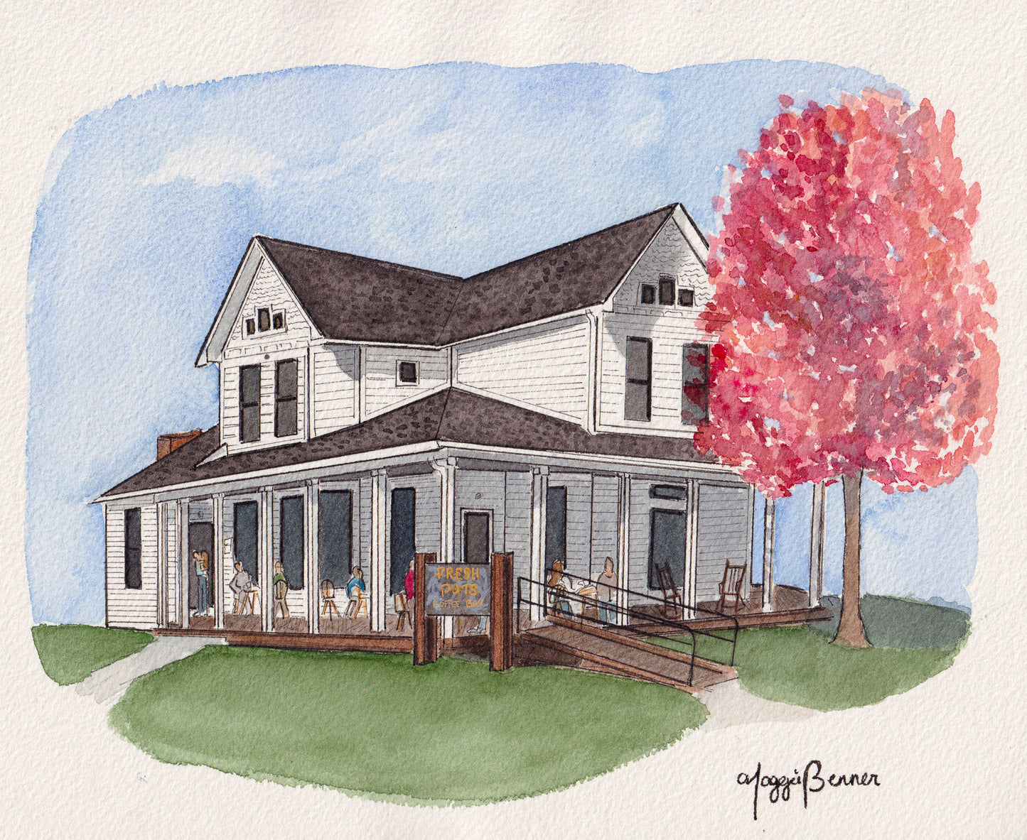 Fresh Pots Coffee - Print